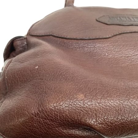 IBIZA イビサ レディース ハンドバッグ レザー ブラウン