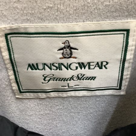  Munsingwear マンシングウェア メンズ ジャンパー ゴルフウェア SIZE L ブラック