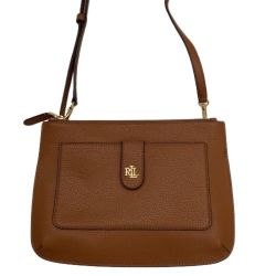 ♪♪ RALPH LAUREN ラルフローレン レディース ショルダーバッグ ブラウン Bランク