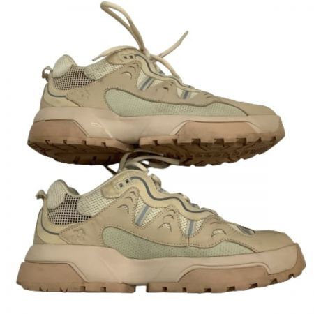  CONVERSE GOLF le FLEUR コンバース×ゴルフ・ラ・フルール メンズ スニーカー SIZE 27.5cm ベージュ