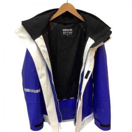  union76 ナナロク メンズ 防寒ウレタンマリンジャンバー＆サロペット 上下セット SIZE L パープル