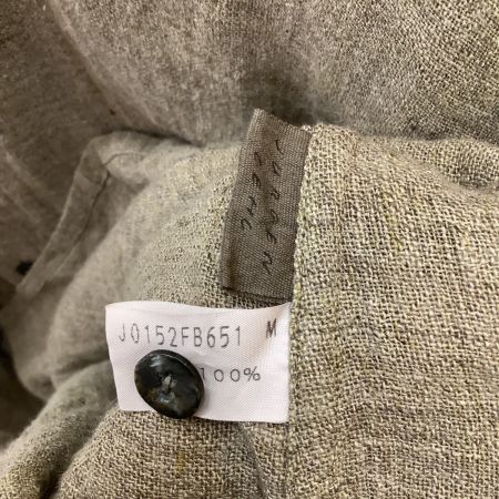  JURGEN LEHL ヨーガンレール レディース カーディガン SIZE M 麻100％ ブラウン