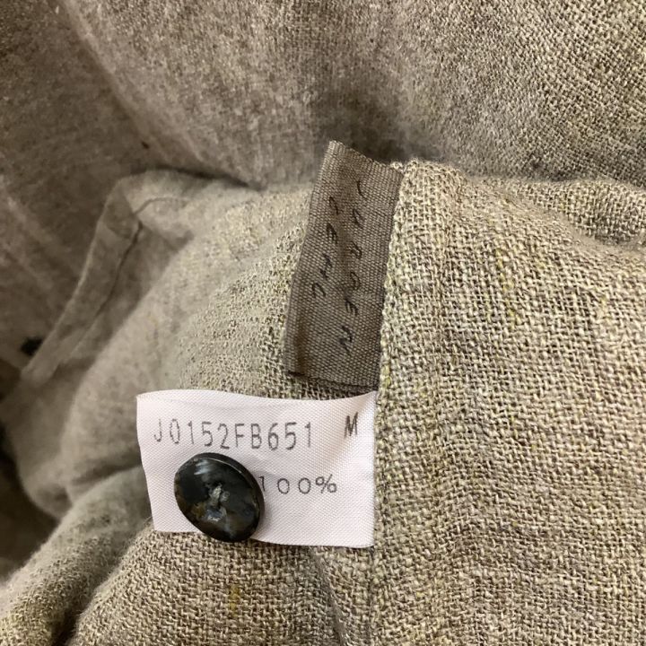 JURGEN LEHL ヨーガンレール レディース カーディガン SIZE M 麻100 