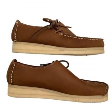  CLARKS クラークス レディース シューズ ワラビー SIZE 24cm キャメル