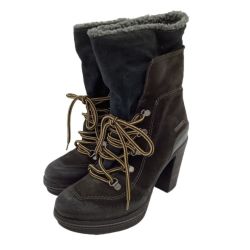 ♪♪ DIESEL ディーゼル レディース ブーツ SIZE 37（23.5cm） ブラウン Bランク
