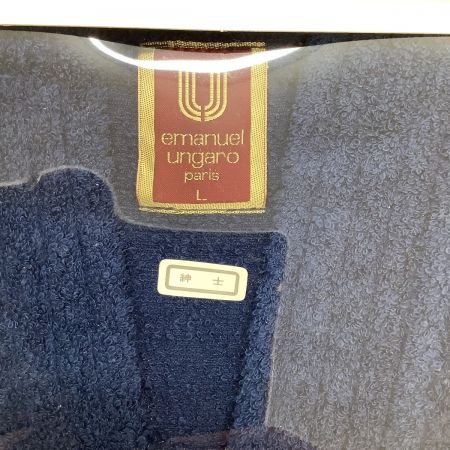  UNGARO ウンガロ メンズ バスローブ ガウン ルームウェア パジャマ SIZE L