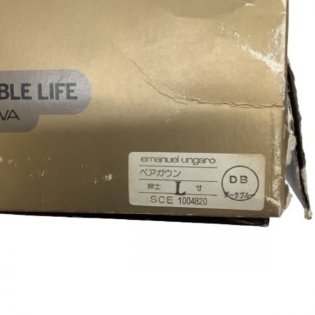  UNGARO ウンガロ メンズ バスローブ ガウン ルームウェア パジャマ SIZE L