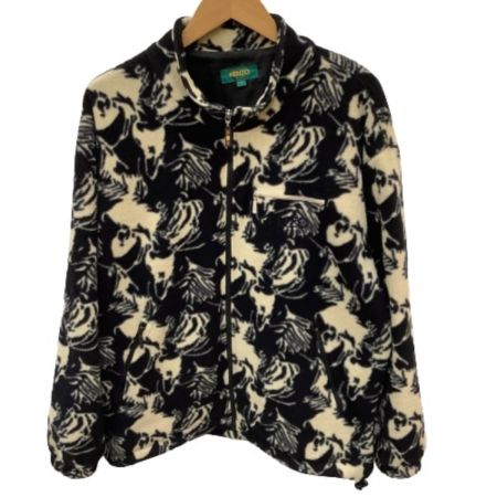  KENZO ケンゾー メンズ フリースジャケット SIZE 4 ブラック