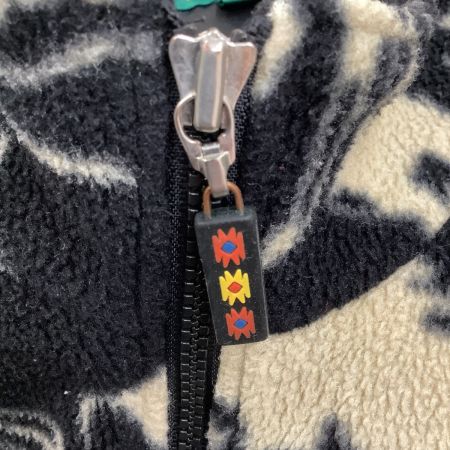  KENZO ケンゾー メンズ フリースジャケット SIZE 4 ブラック