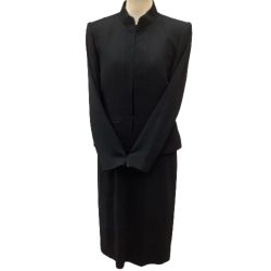 ♪♪ GIVENCHY ジバンシー レディース 喪服 セットアップ SIZE 8 ブラック Bランク