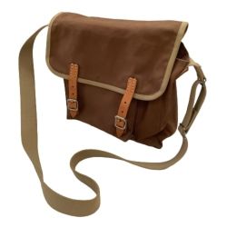 ♪♪ 一澤帆布 一澤信三郎帆布 いちざわはんぷ ショルダーバッグ  ブラウン Bランク