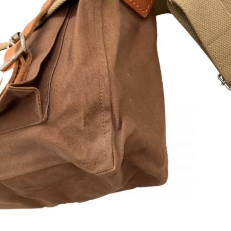  一澤帆布 一澤信三郎帆布 いちざわはんぷ ショルダーバッグ  ブラウン