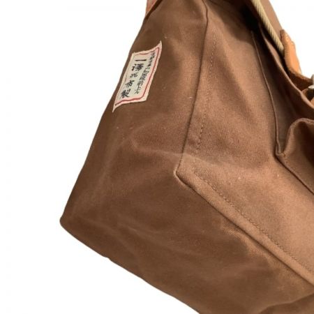  一澤帆布 一澤信三郎帆布 いちざわはんぷ ショルダーバッグ  ブラウン