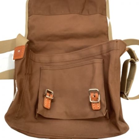  一澤帆布 一澤信三郎帆布 いちざわはんぷ ショルダーバッグ  ブラウン