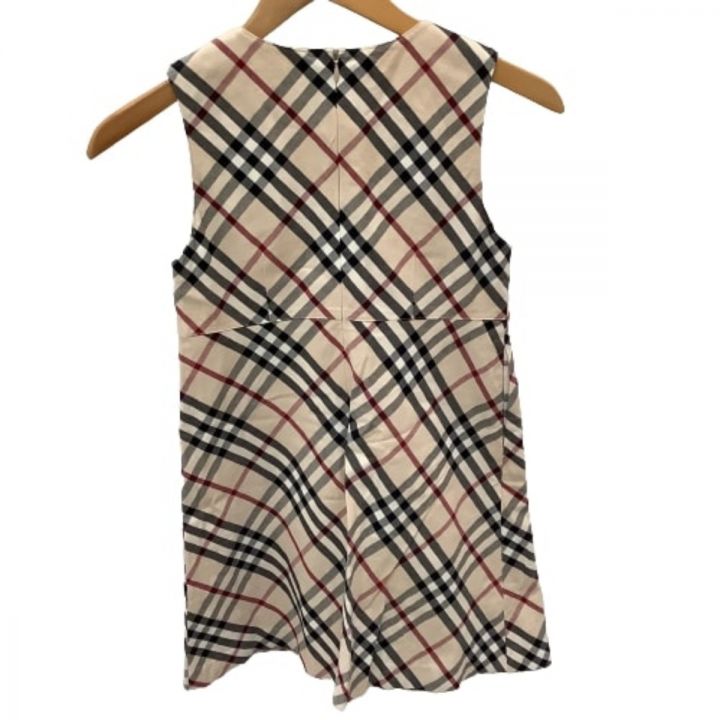 日本製【burberry london】ノースリーブワンピース　SIZE36 BURBERRY LONDON バーバリーロンドン キッズ ノースリーブワンピース