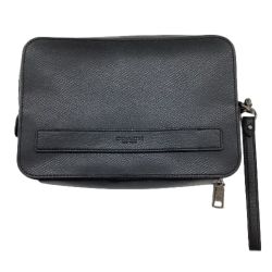 ♪♪ COACH コーチ メンズ セカンドバッグ クラッチバッグ F93555 ブラック Bランク