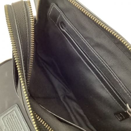  COACH コーチ メンズ セカンドバッグ クラッチバッグ F93555 ブラック