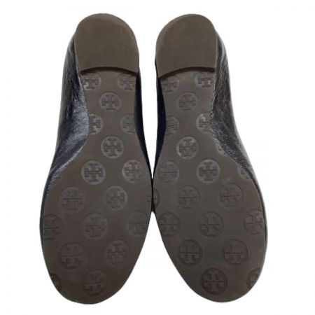  TORY BURCH トリーバーチ レディース バレエ フラットシューズ SIZE 7M（24cm） ネイビー