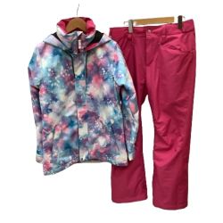 ♪♪ Pureconscious ピュアコンシャス レディース スノーウェア 防寒 スキーウェア  SIZE L ピンク Bランク