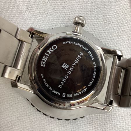  NANO UNIVERSE×SEIKO ナノユニバース ×セイコー 腕時計 自動巻き ステンレススチール