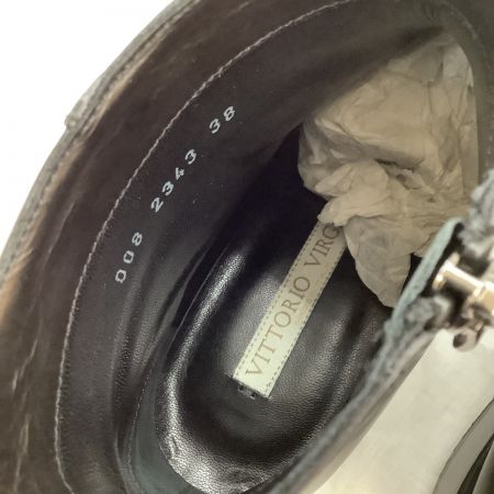  VITTORIO VIRGILI  ヴィットリオヴィルジリ レディース ブーツ SIZE 38（24cm） ブラック