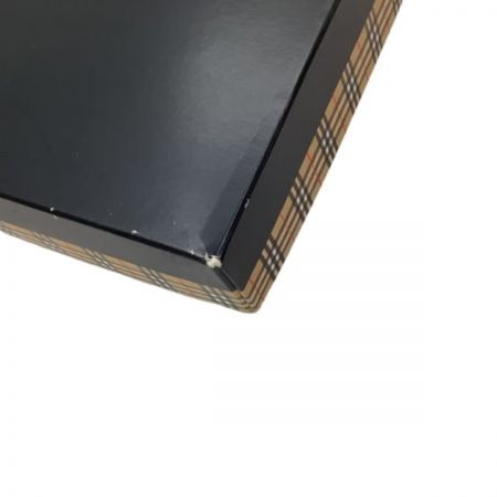  BURBERRY バーバリー ウールひざ掛け チェック グレー