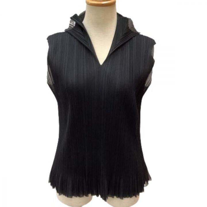 イッセイミヤケ ノースリーブカットソー 2 ISSEY MIYAKE イッセイ