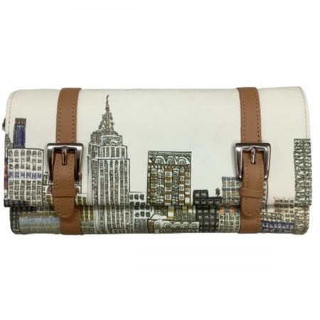  manhattaner's マンハッタナーズ レディース 長財布 アイボリー