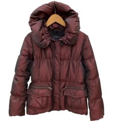 ♪♪ BURBERRY LONDON バーバリーロンドン レディース ダウンジャケット SIZE 40 パープル Bランク