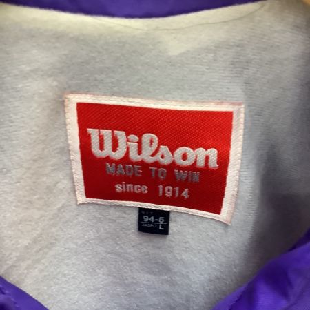  Wilson ウィルソン メンズ Vintage ヴィンテージ コーチジャケット SIZE L パープル