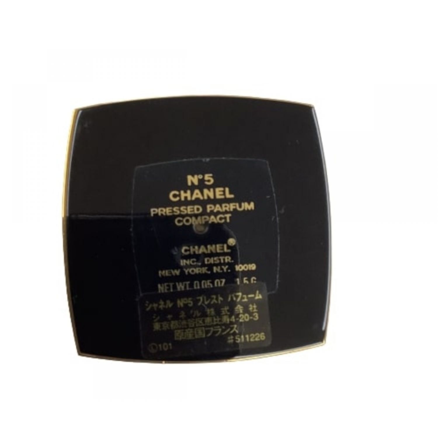 オプティミスティック CHANEL シャネル No5 プレストパフューム 限定品