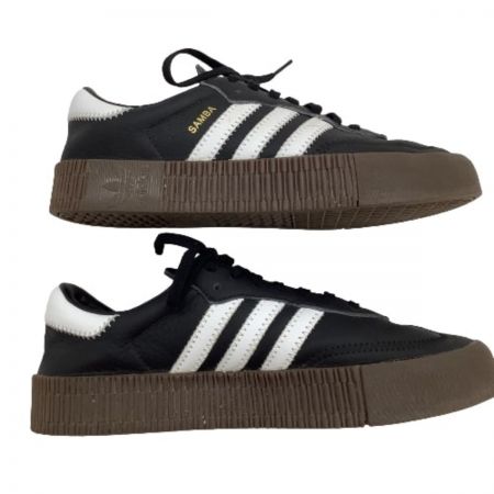  adidas アディダス レディース レザー SIZE 24cm B28156 ブラック