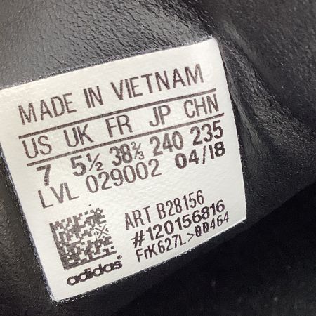  adidas アディダス レディース レザー SIZE 24cm B28156 ブラック