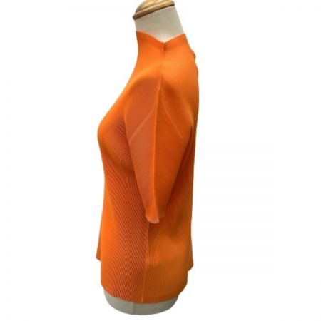  ISSEY MIYAKE イッセイミヤケ  PLATS PLEASE レディース カットソー SIZE 3 オレンジ