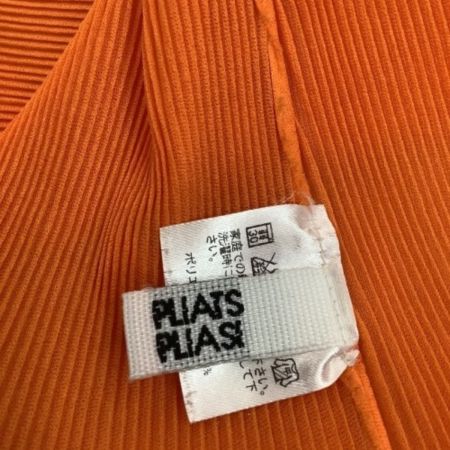  ISSEY MIYAKE イッセイミヤケ  PLATS PLEASE レディース カットソー SIZE 3 オレンジ