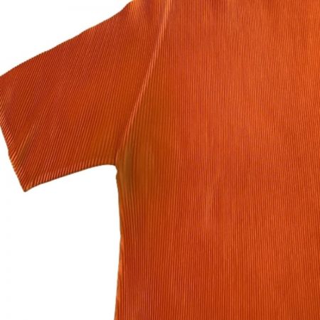  ISSEY MIYAKE イッセイミヤケ  PLATS PLEASE レディース カットソー SIZE 3 オレンジ