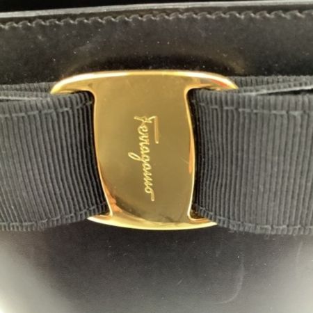  Ferragamo フェラガモ Vintage ヴィンテージ レディース ハンドバッグ  ブラック
