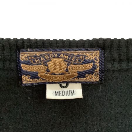  HARDY AMIES ハーディエイミス メンズ スウェット SIZE M ブラック