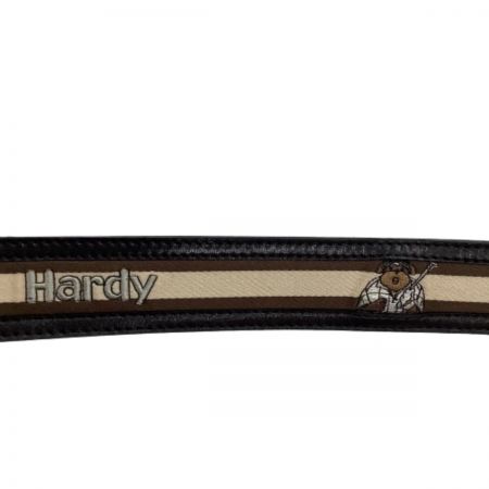  HARDY AMIES SPORT ハーディエイミス スポーツ メンズ ベルト SIZE F ブラック
