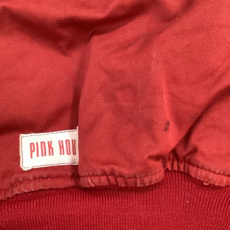  PINK HOUSE ピンクハウス レディース ブルゾン ジャケット Pロゴ  レッド