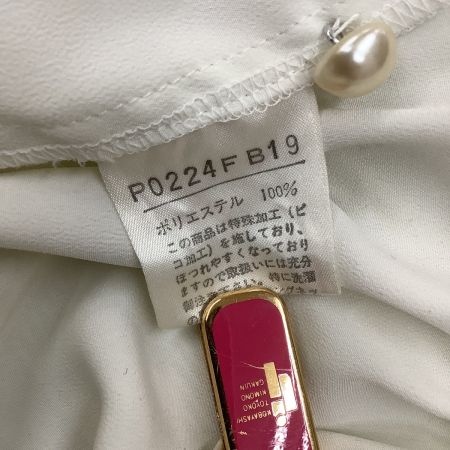 INGEBORG インゲボルグ レディース カーディガン ボレロ  リボン フリル アイボリー