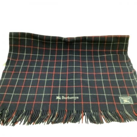  Burberrys バーバリーズ ひざ掛け ストール ネイビー