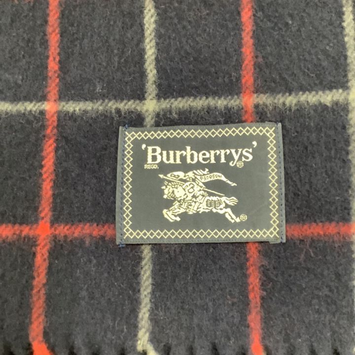 Burberrys バーバリーズ ひざ掛け ストール ネイビー - 中古