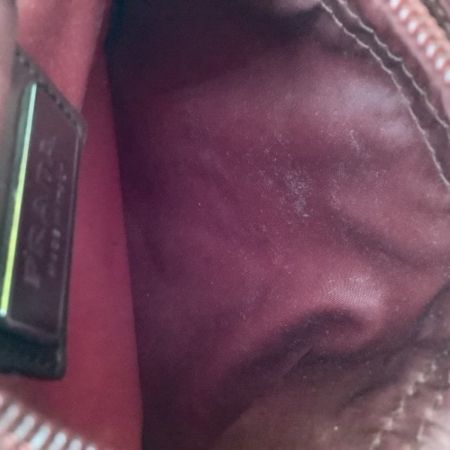 PRADA プラダ ショルダーバッグ  エンジ