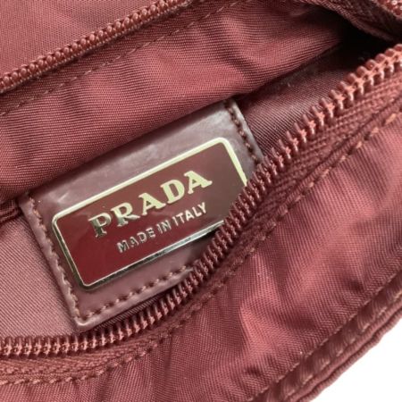 PRADA プラダ ショルダーバッグ  エンジ