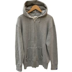 ♪♪ LOOPWHEELER ループウィラー メンズ パーカー SIZE XL グレー Bランク