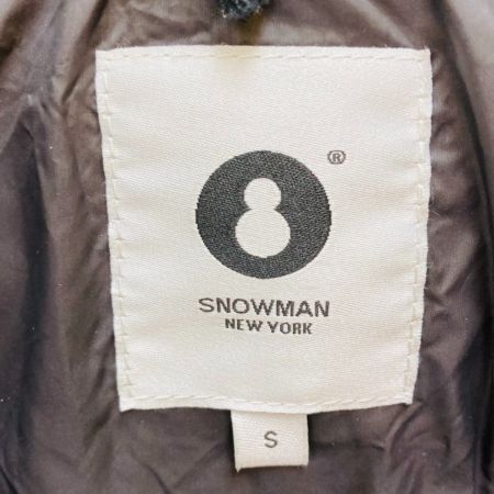 SNOW MAN NEW YORK スノーマン ニューヨーク レディース ダウンジャケット SIZE S ライトグレー