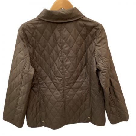  BURBERRY LONDON バーバリーロンドン レディース キルティングコート SIZE 40 ブラウン