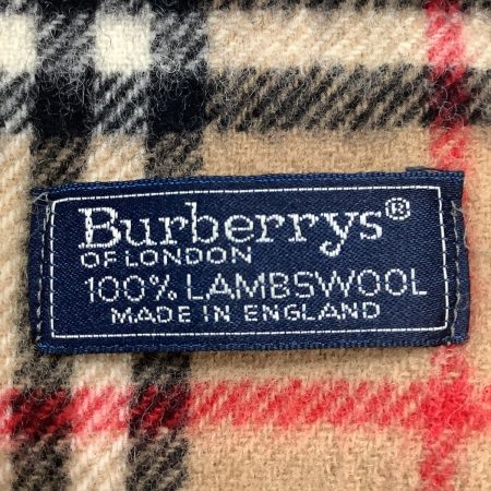  Burberrys バーバリーズ マフラー ウール チェック ベージュ