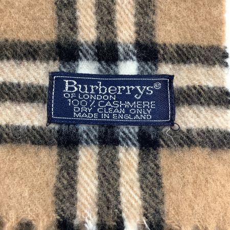  Burberrys バーバリーズ マフラー カシミヤ100％ ベージュ